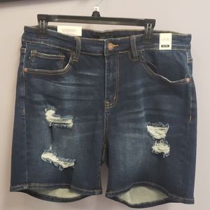 Judy Blue Dark Wash Shorts